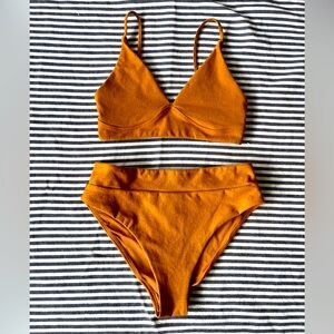 Icóne by Simons Textured Bikini Set